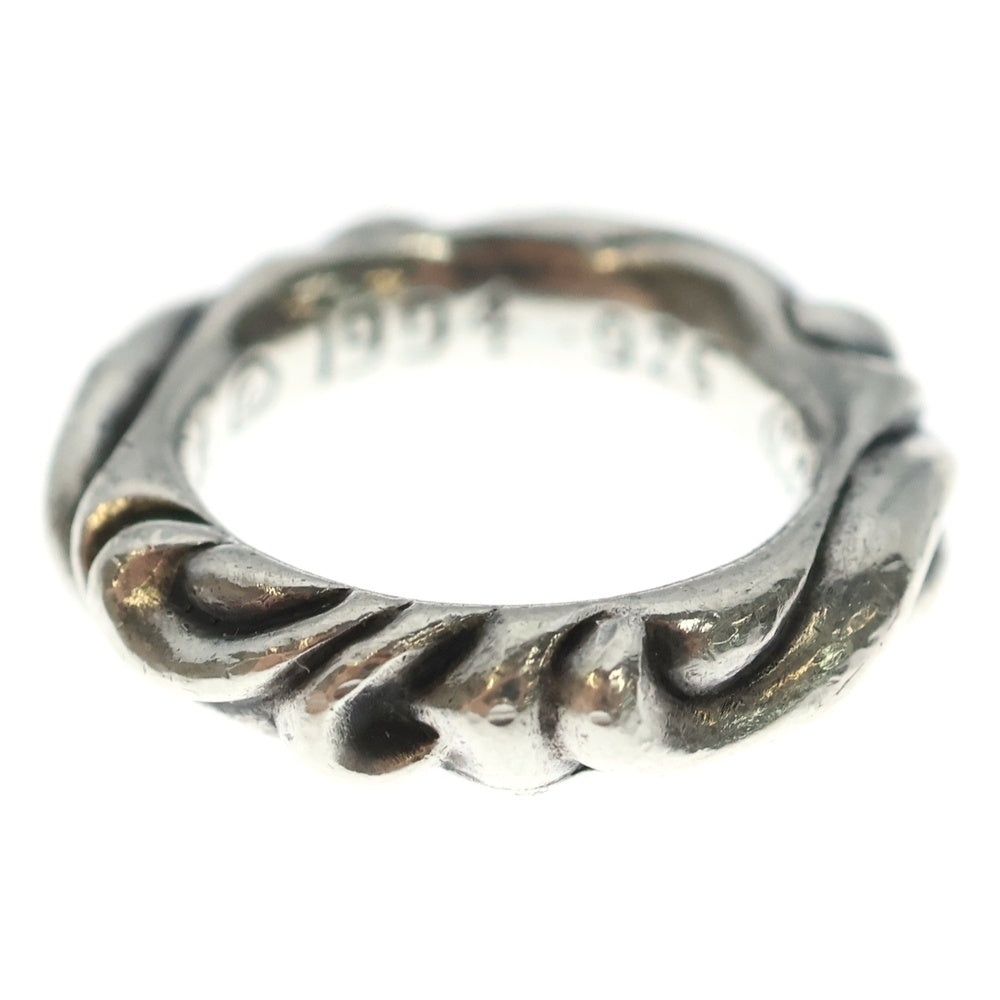 CHROME HEARTS(クロムハーツ) SCRL BAND スクロールバンド リング シルバー BCA351