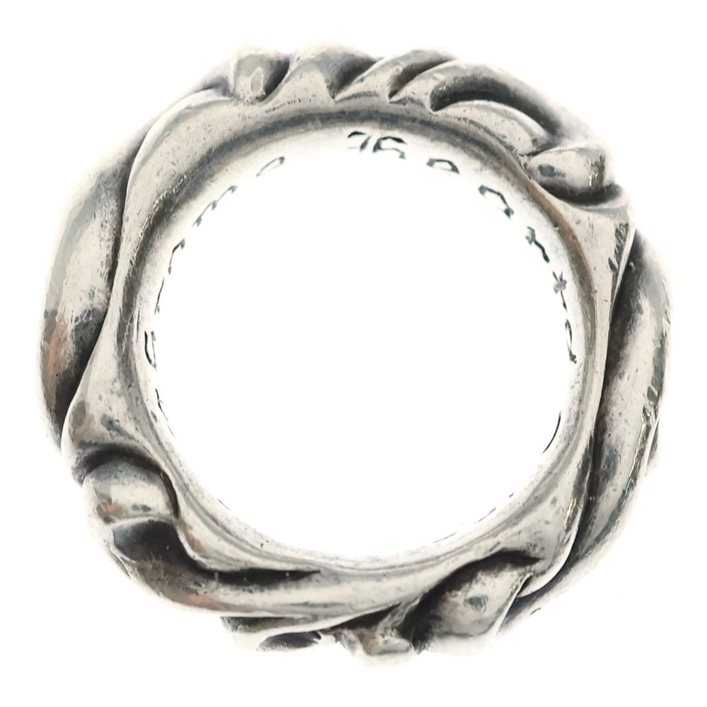 CHROME HEARTS(クロムハーツ) SCRL BAND スクロールバンド リング シルバー BCA351