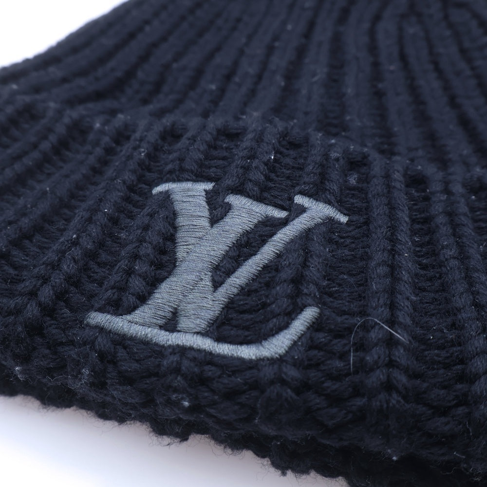 LOUIS VUITTON(ルイヴィトン) Only LV Beanie ビーニーオンリー LV ニット帽 ブラック M77277