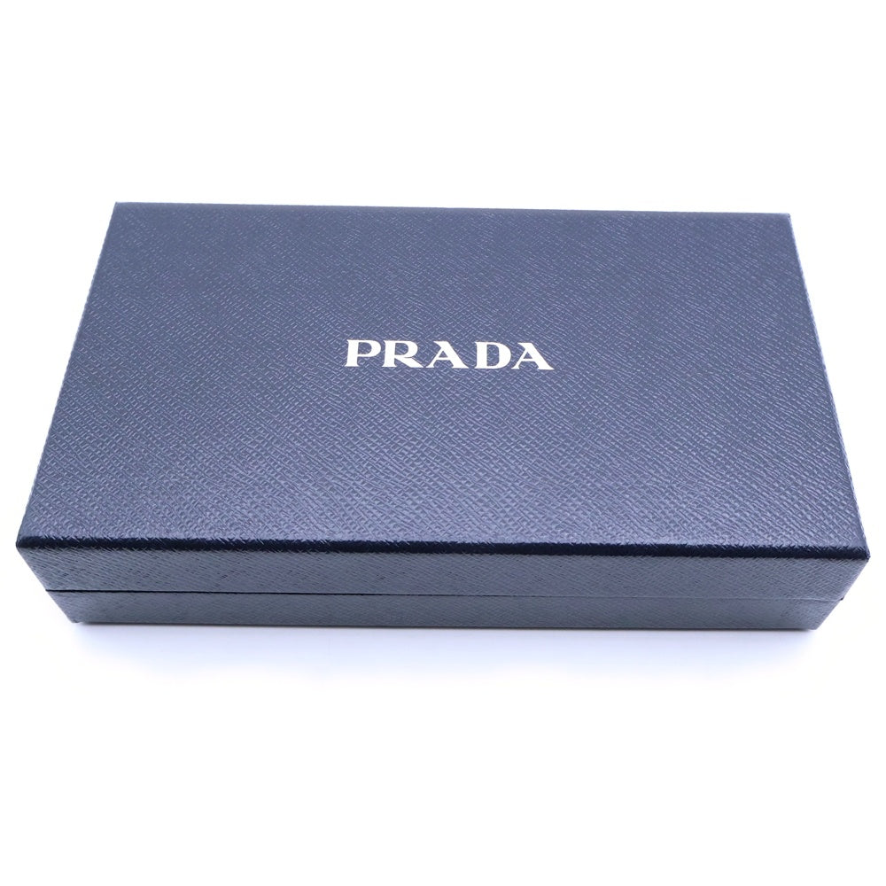 PRADA(プラダ) トライアングルロゴプレート サファイアーノ レザー ウォレット 1M1132 レディース