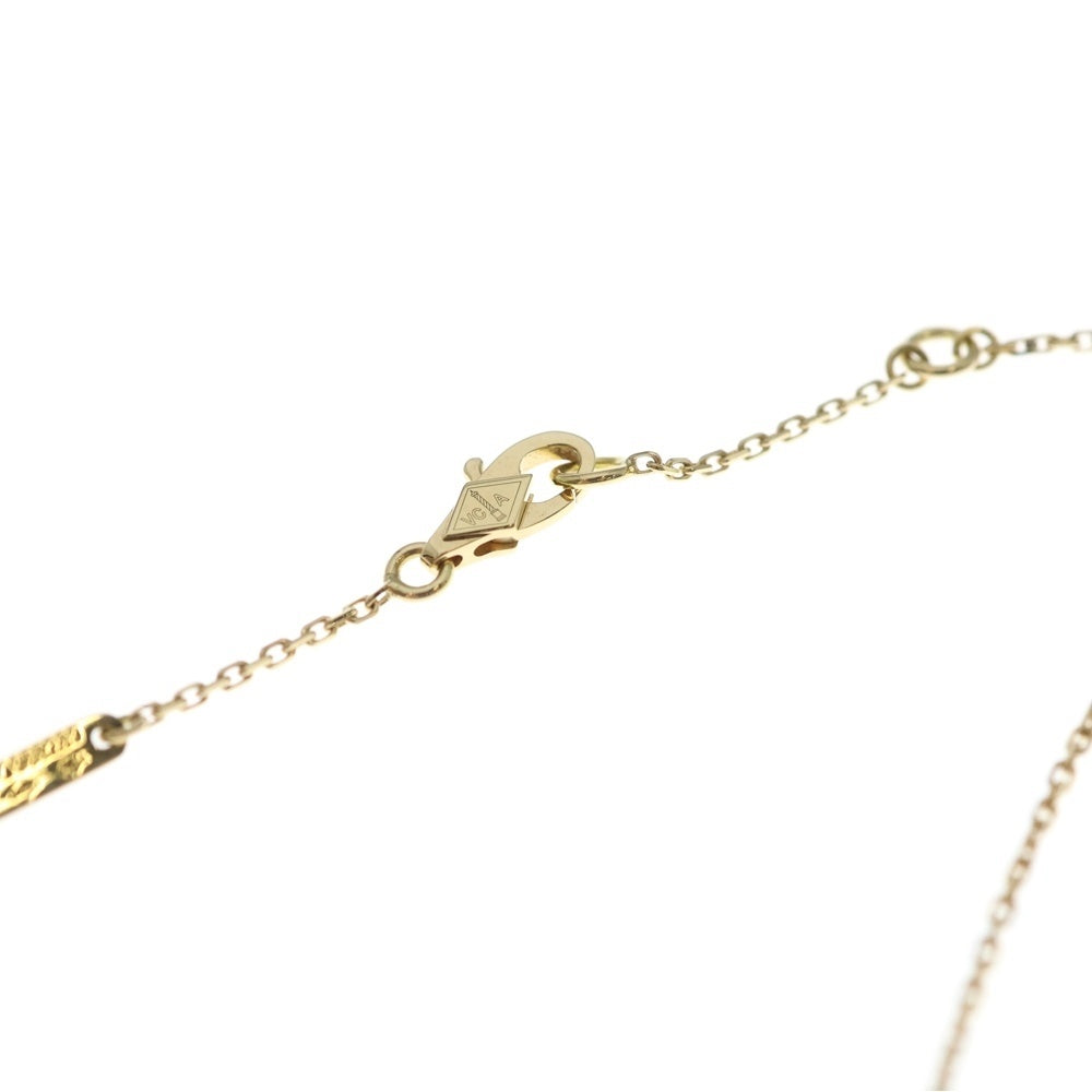 Van Cleef & Arpels(ヴァンクリーフアンドアーペル) スウィートアルハンブラ ネックレス ペンダント Au750 ゴールド レディース