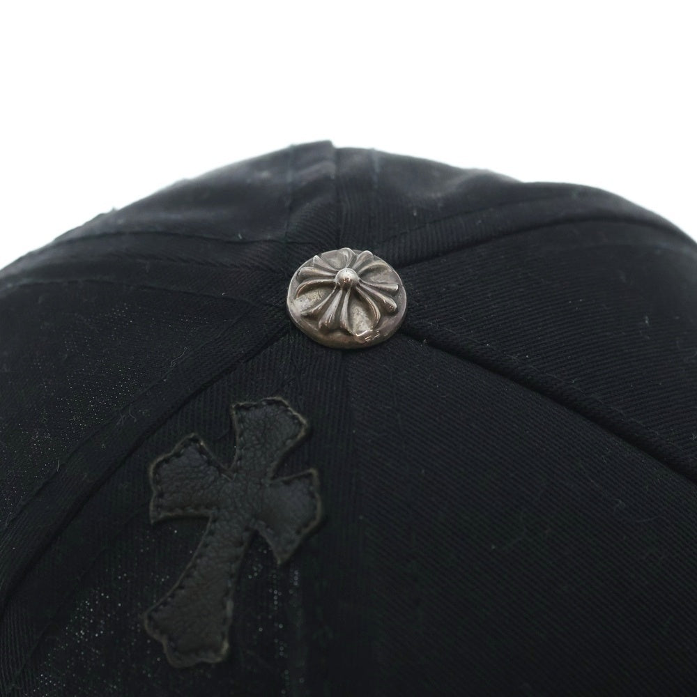CHROME HEARTS(クロムハーツ) Trucker Cap クロスパッチ CH刺繍ロゴ トラッカーキャップ 帽子 ブラック グレー