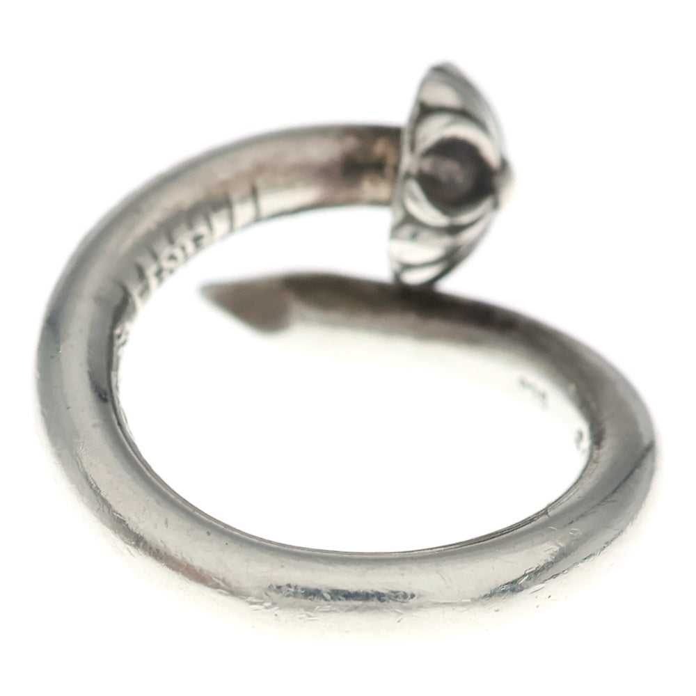 CHROME HEARTS(クロムハーツ) NAIL CRSBALL ネイル クロスボール リング シルバー BCA349