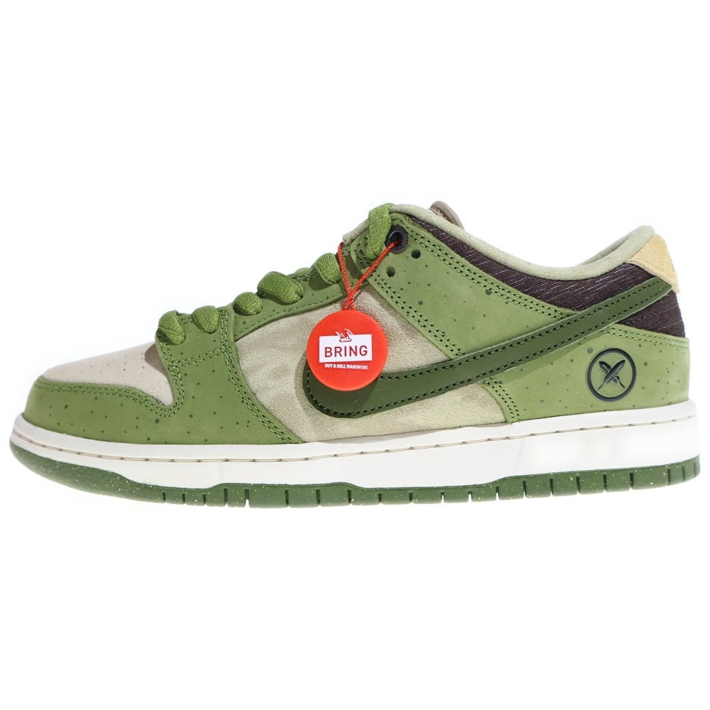 NIKE SB(ナイキエスビー) ×堀米雄斗 Dunk Low Matcha ダンク 抹茶 ローカットスニーカー カーキ US9/27cm HF8022-300