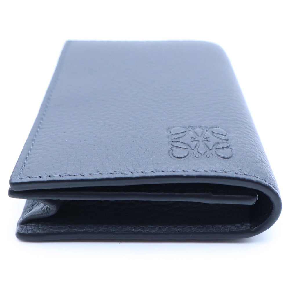 LOEWE(ロエベ) BUSINESS CARDHHOLDER アナグラムロゴ レザー ビジネスカードフォルダー グレー C660M97X05