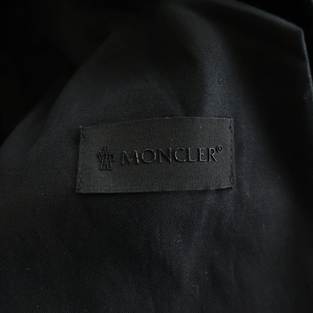 MONCLER(モンクレール) PANTALONI TROUSERS バックロゴ ストレートナイロンパンツ H20912A00006 5968X
