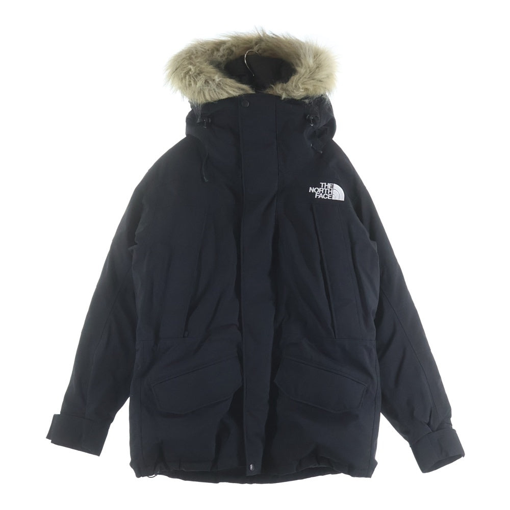 THE NORTH FACE(ザノースフェイス) ANTARCTICA PARKA アンタークティカパーカ フロントロゴ刺繍 ファー装飾 ジップアップ ダウンジャケット ND92032