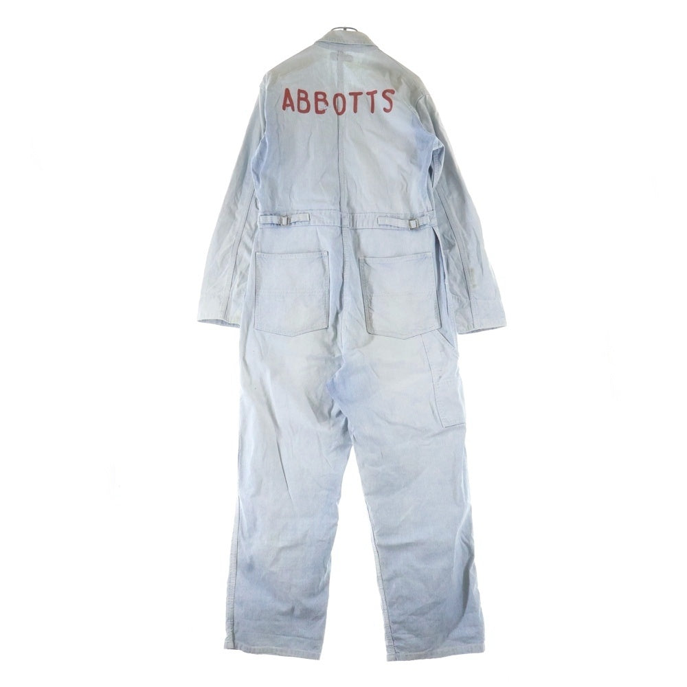 NO BRAND(ノーブランド) VINTAGE 40S A.RIFKIN&CO バック刺繍 オールインワン インディゴ