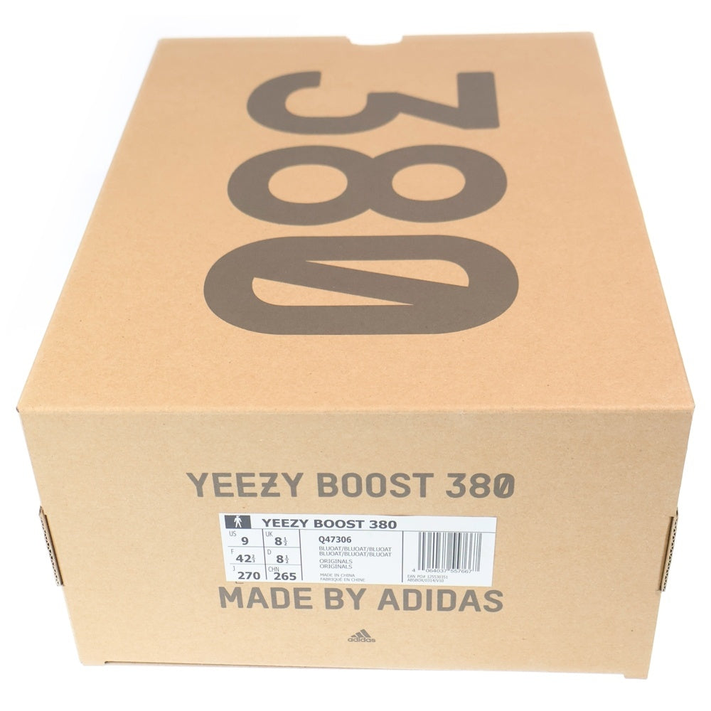 adidas(アディダス) Yeezy Boost 380 Blue Oat イージーブースト380 ブルー オート ローカットスニーカー イエロー US9/27cm Q47306