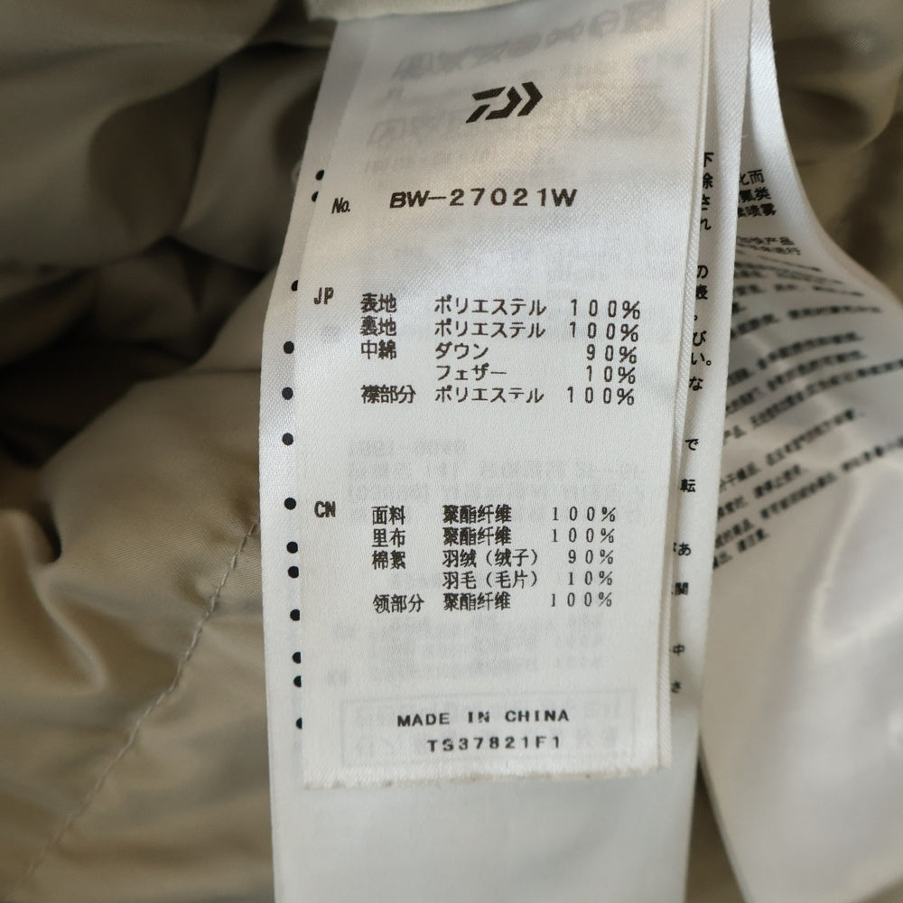 DAIWA PIER39(ダイワ ピアサーティナイン) TECH CRUISER DOWN JACKET テッククルーザーダウンジャケット アイボリー BW-27021W