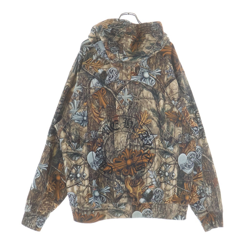 CHROME HEARTS(クロムハーツ) ××NOCTA DRAKE HOODIE ナイキ ノクタ ドレイク バックホースシュープリント プルオーバースウェットパーカー マルチカラー