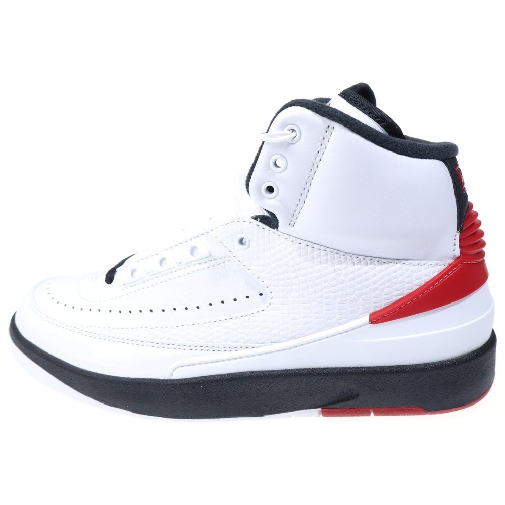 NIKE(ナイキ) WMNS Air Jordan2 Chicago 2022 エアジョーダン2 シカゴ 2022 ハイカットスニーカー US7.5/24.5cm ホワイト/レッド DX4400-106 レディース
