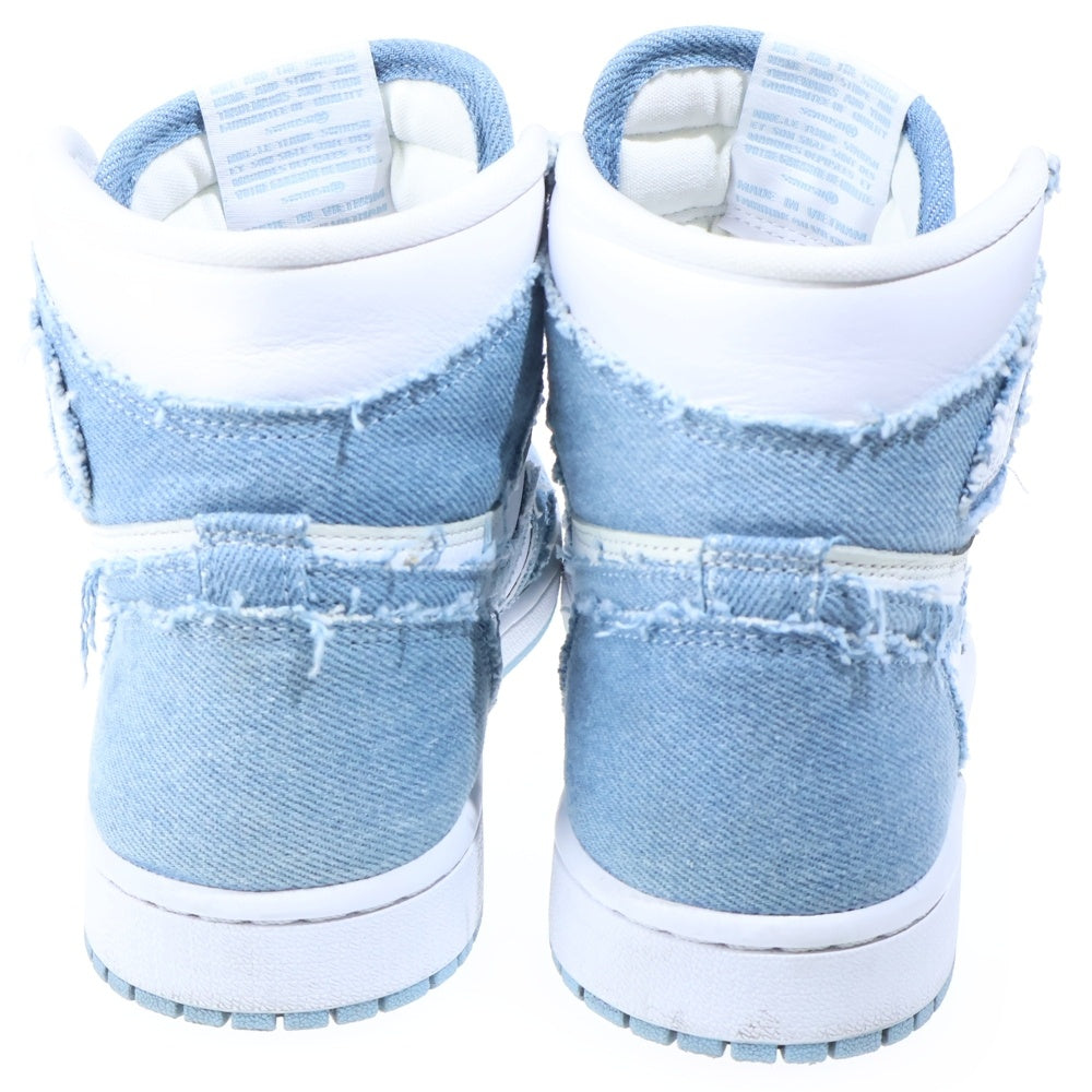 NIKE(ナイキ) WMNS Air Jordan 1 High OG Denim エアジョーダン1 OG デニム レディース ハイカットスニーカー US7.5/24.5cm インディゴ DM9036-104