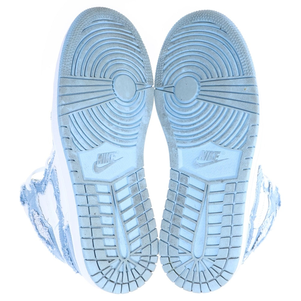 NIKE(ナイキ) WMNS Air Jordan 1 High OG Denim エアジョーダン1 OG デニム レディース ハイカットスニーカー US7.5/24.5cm インディゴ DM9036-104