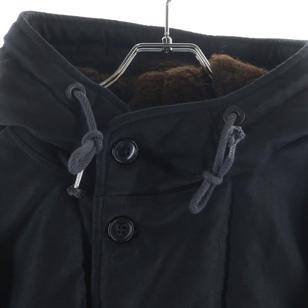 NO BRAND(ノーブランド) COLIMBO (コリンボ) OBSERVER PARKA 裏起毛 オブザーバーパーカ デッキジャケット ブラック