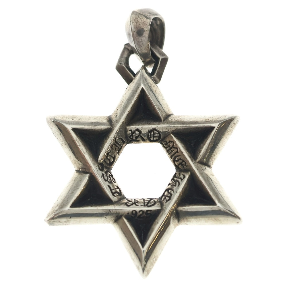 CHROME HEARTS(クロムハーツ) STAR OF DAVID PENDANT LG ラージ スターオブダビデ ペンダントトップ シルバー BCA317