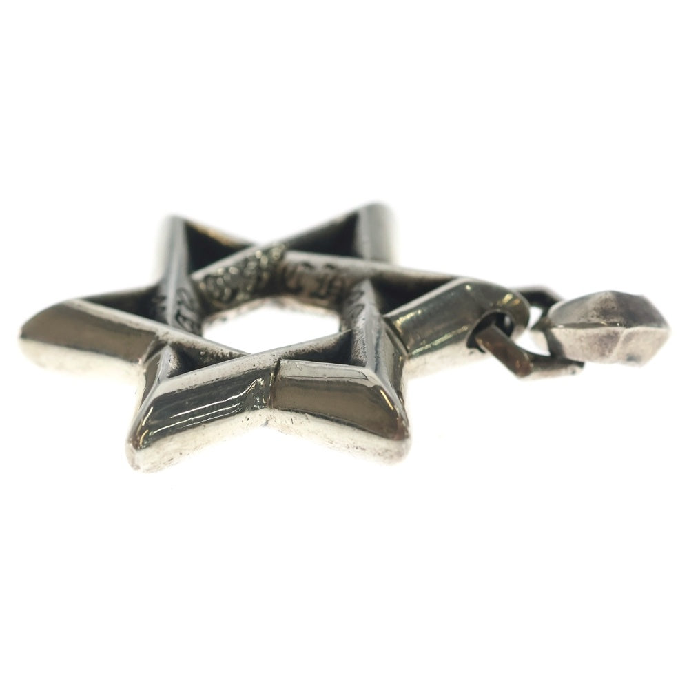 CHROME HEARTS(クロムハーツ) STAR OF DAVID PENDANT LG ラージ スターオブダビデ ペンダントトップ シルバー BCA317