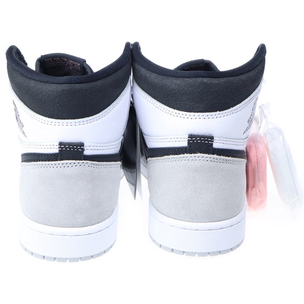 NIKE(ナイキ) Air Jordan 1 High OG Bleached Coral エアジョーダン1 OG ブリーチドコーラル ハイカットスニーカー ブラック/ホワイト/グレー US9/27cm 555088-108