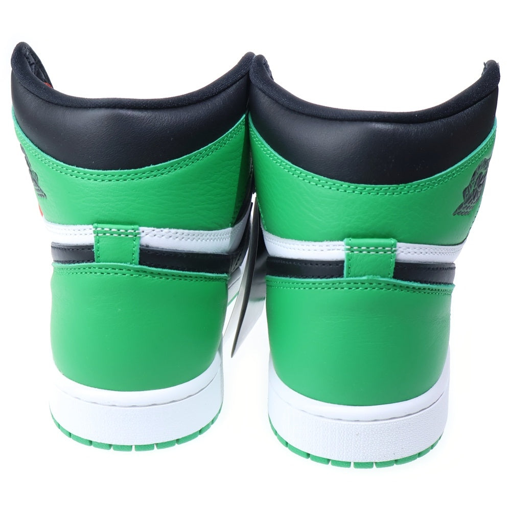 NIKE(ナイキ) Air Jordan 1 Retro High OG Lucky Green エアジョーダン1 レトロ OG ラッキーグリーン ハイカットスニーカー US9/27cm DZ5485-031
