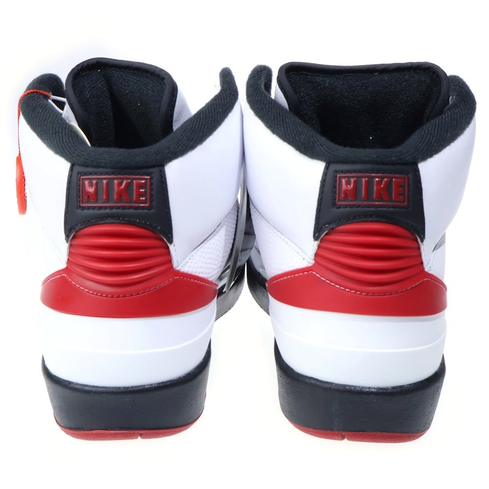 NIKE(ナイキ) Air Jordan 2 OG Chicago エアジョーダン2 OG シカゴ ハイカットスニーカー ホワイト/レッド US9/27cm DX2454-106