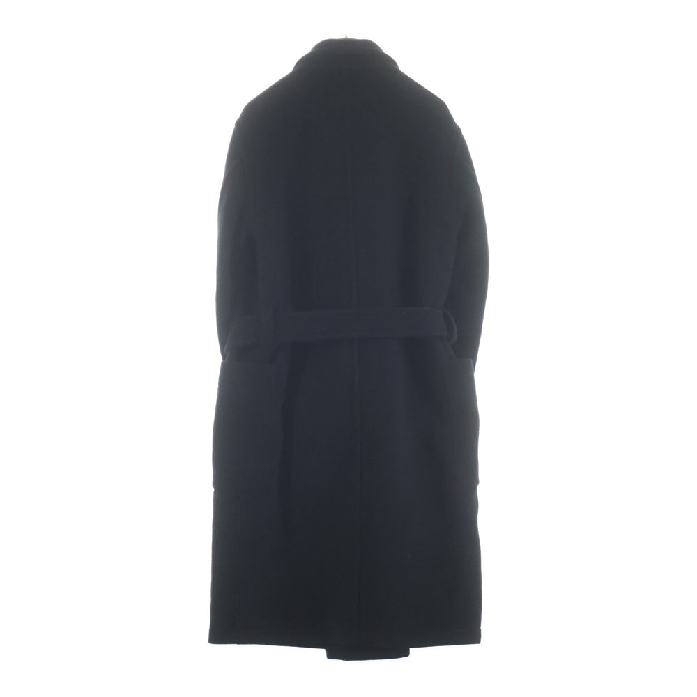 LEMAIRE(ルメール) WRAP COAT ダブルラップ ウールコート ブラック 92-08-44-08008