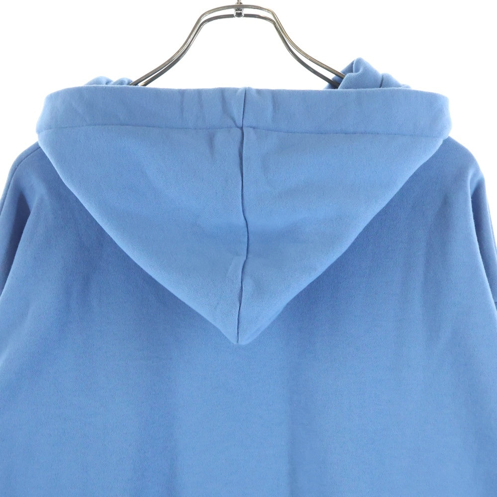 CELINE(セリーヌ) Loose Hoodie Cotton Fleece ルーズフーディ コットンフリース スウェットプルオーバーパーカー ブルー 2Y468670Q.07QD