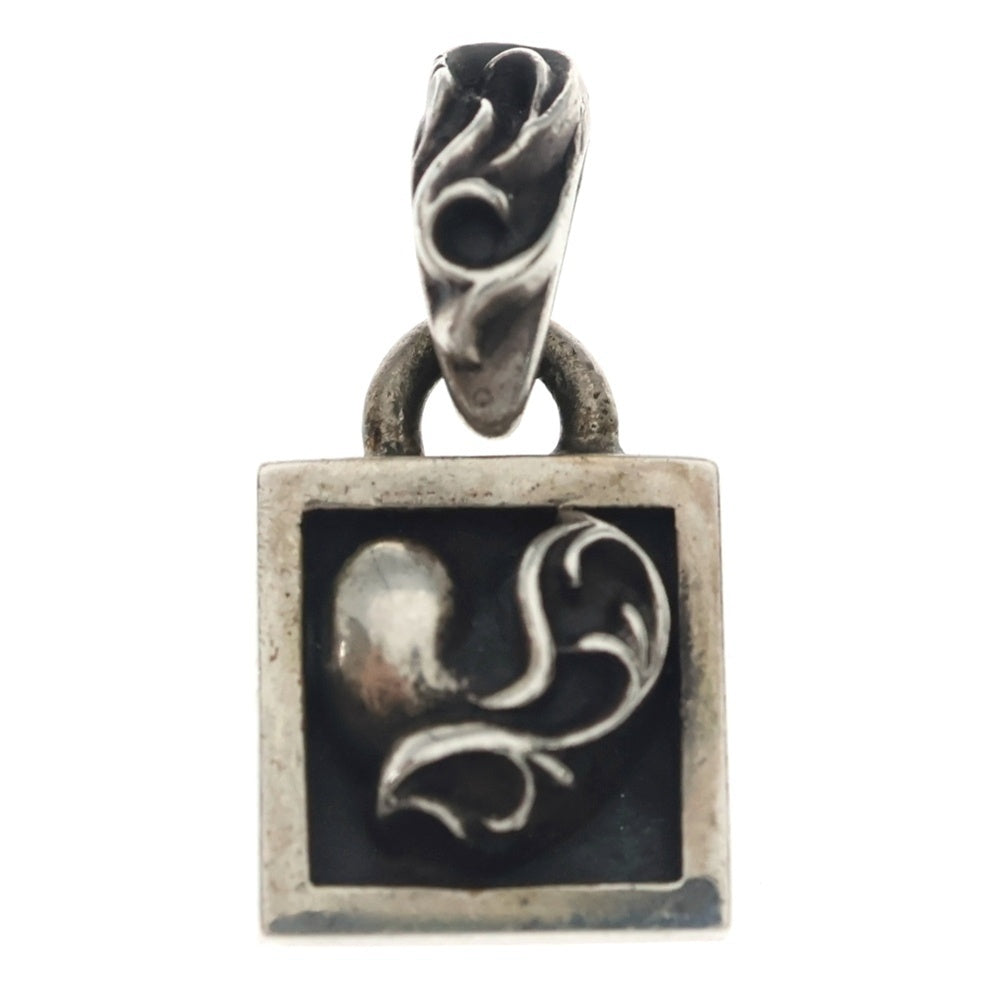 CHROME HEARTS(クロムハーツ) FRAMED HEART フレームドハート チャーム ペンダントトップ シルバー BCA273