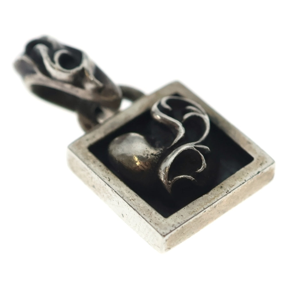 CHROME HEARTS(クロムハーツ) FRAMED HEART フレームドハート チャーム ペンダントトップ シルバー BCA273