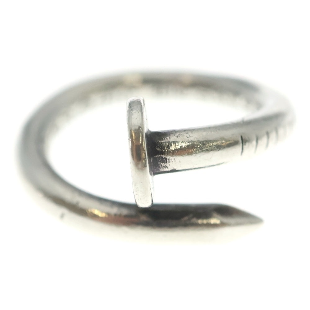 CHROME HEARTS(クロムハーツ) NAIL FLAT ネイル フラット リング シルバー BCA350