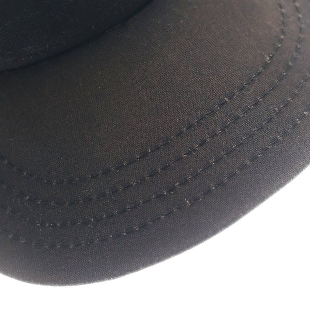 CHROME HEARTS(クロムハーツ) CHプラス刺繍 バックスクロールラベルロゴ トラッカーキャップ ブラック