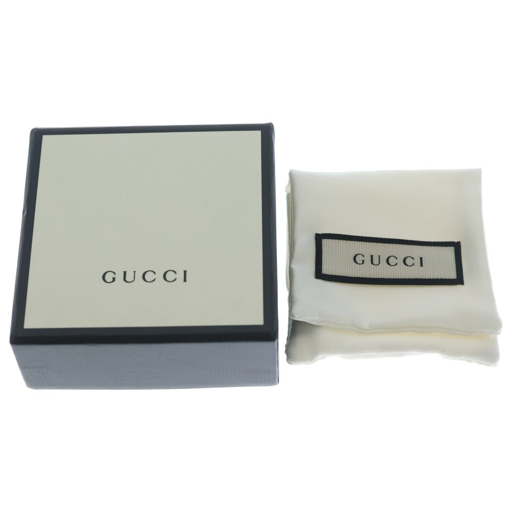 GUCCI(グッチ) GGロゴ 総柄 ゴースト チェーンネックレス シルバー レディース