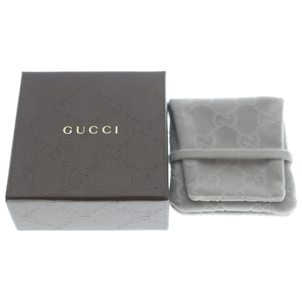 GUCCI(グッチ) GGロゴ 総柄 ゴーストリング シルバー