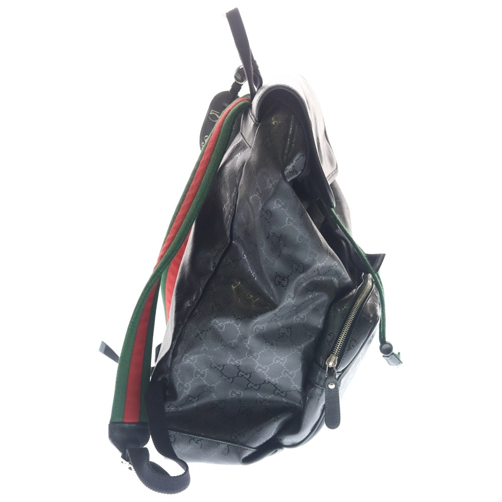 GUCCI(グッチ) GGインプリメ 総柄 バックパック リュックサック ブラック 269378