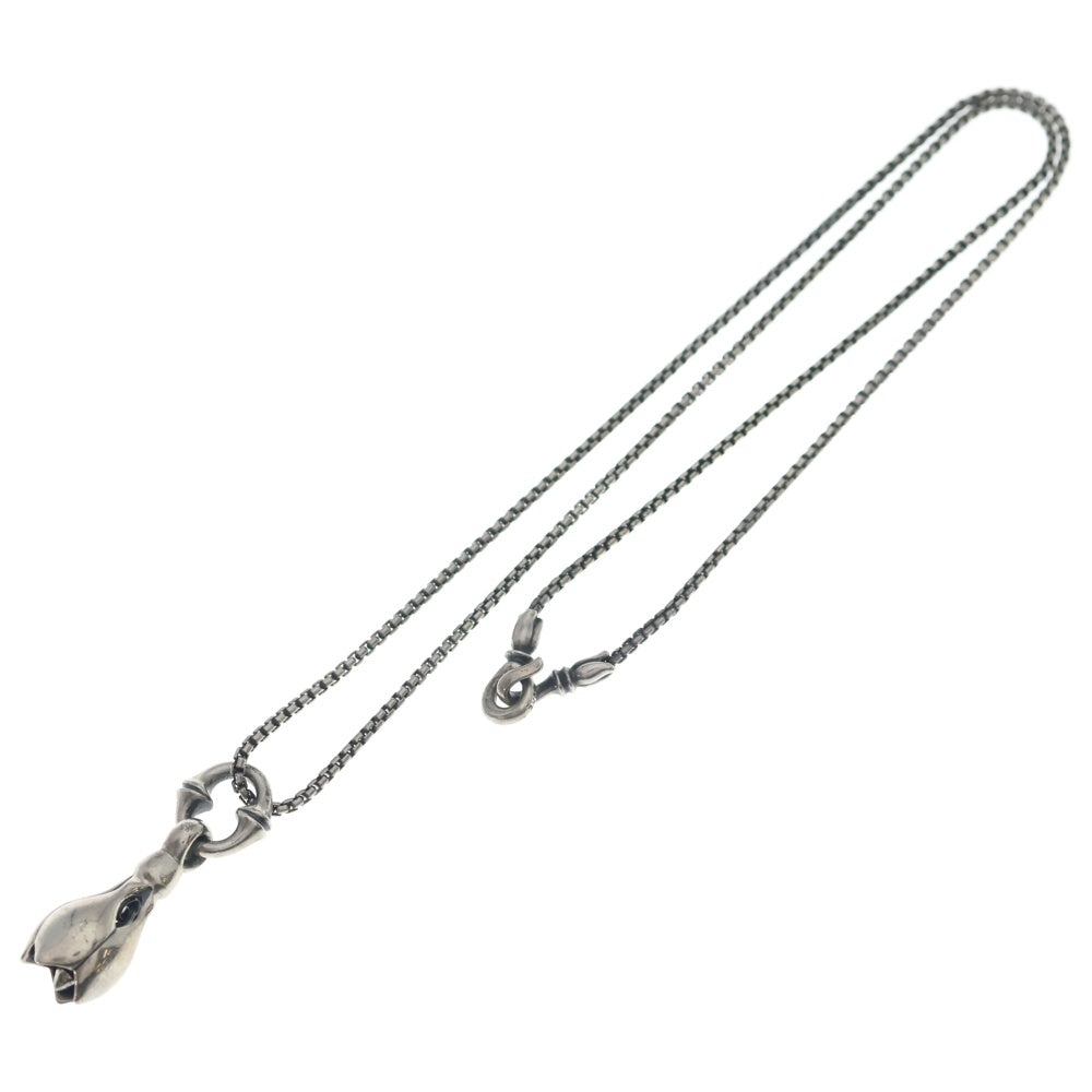 LONE ONES(ロンワンズ) Tear Bell W Extra Small Hook Box Chain ティアベルw エクストラスモールフックボックスチェーン シルバー LOKPN01HVC