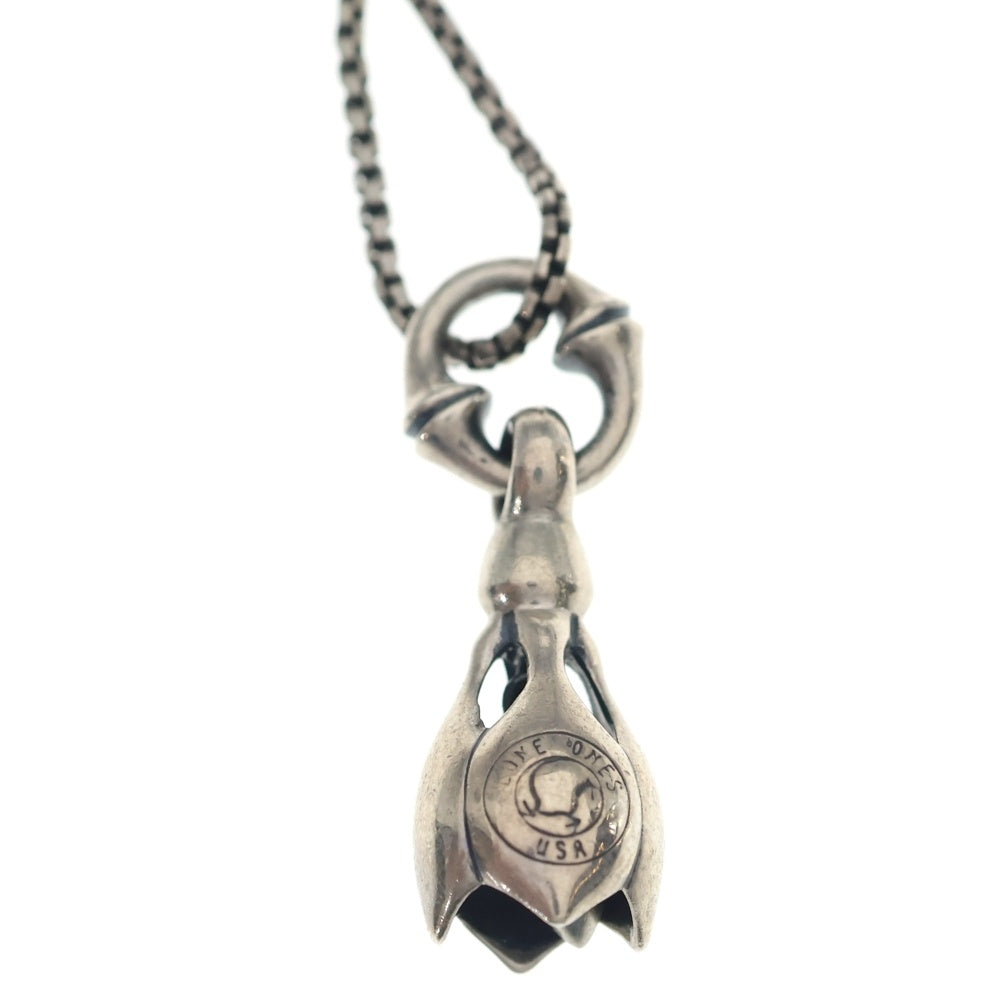 LONE ONES(ロンワンズ) Tear Bell W Extra Small Hook Box Chain ティアベルw エクストラスモールフックボックスチェーン シルバー LOKPN01HVC