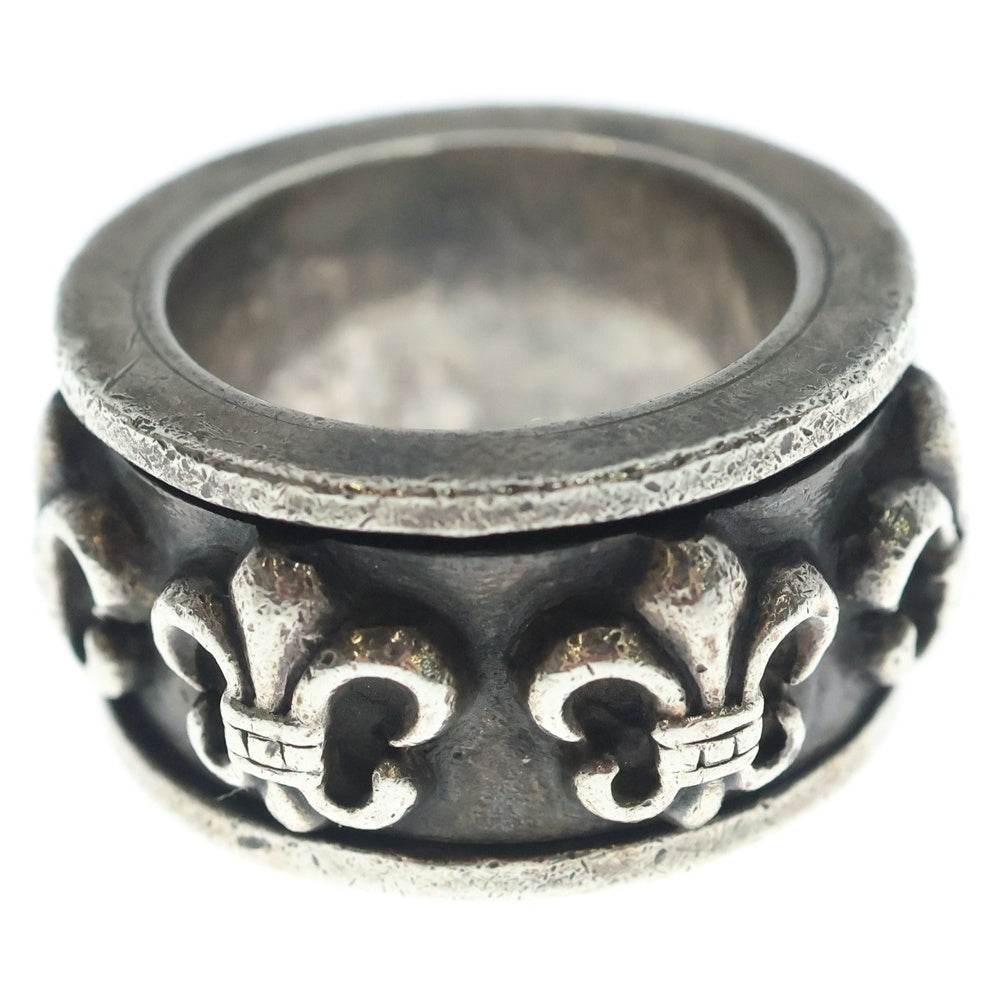 CHROME HEARTS(クロムハーツ) RING SPINNER BS FLUER スピナーBSフレア シルバーリング
