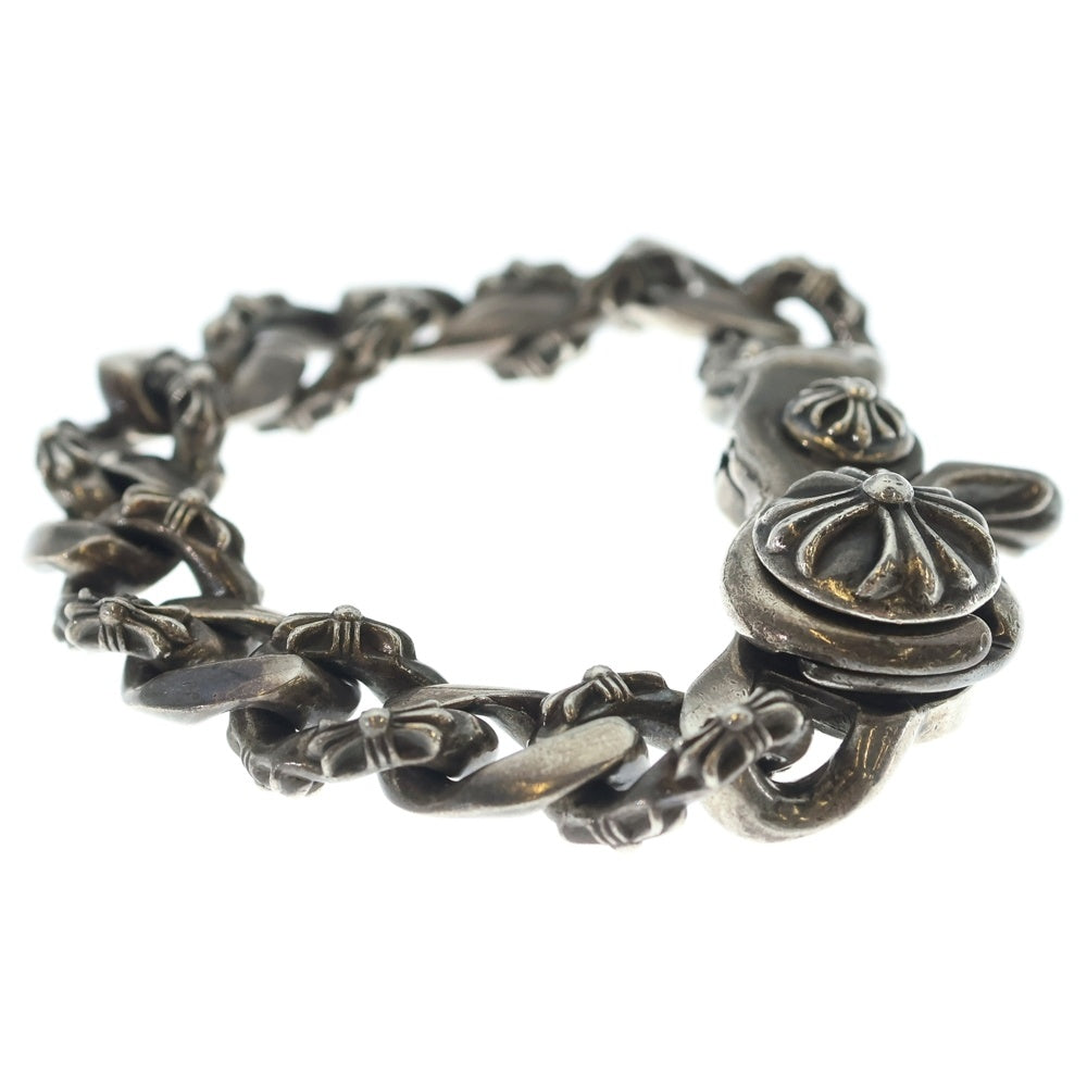 CHROME HEARTS(クロムハーツ) FNCY CHN LNK ファンシーリンククリップブレスレット 13リンク シルバー BCA145