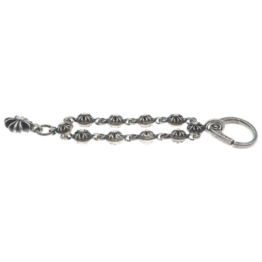 CHROME HEARTS(クロムハーツ) CROSS BALL CH PLUS CHARM クロスボール CHプラス キーチェーン チャーム シルバー