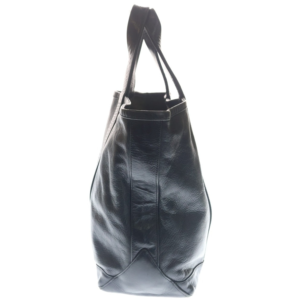 CHROME HEARTS(クロムハーツ) UNITED ARROWS 10Anniversary ユナイテッドアローズ 10周年記念 クロスパッチ レザートートバッグ ブラック