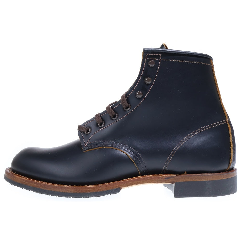 RED WING(レッド ウイング) Beckman Flatbox ベックマン フラットボックス 茶芯レースアップレザーブーツ ブラック 9060(D)