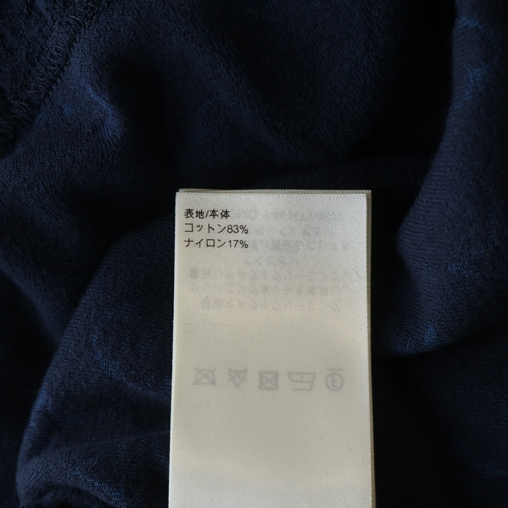 LOUIS VUITTON(ルイヴィトン) 25AW モノグラムフレンチ テリークルーネック半袖Tシャツカットソー ネイビー 1AHWBA