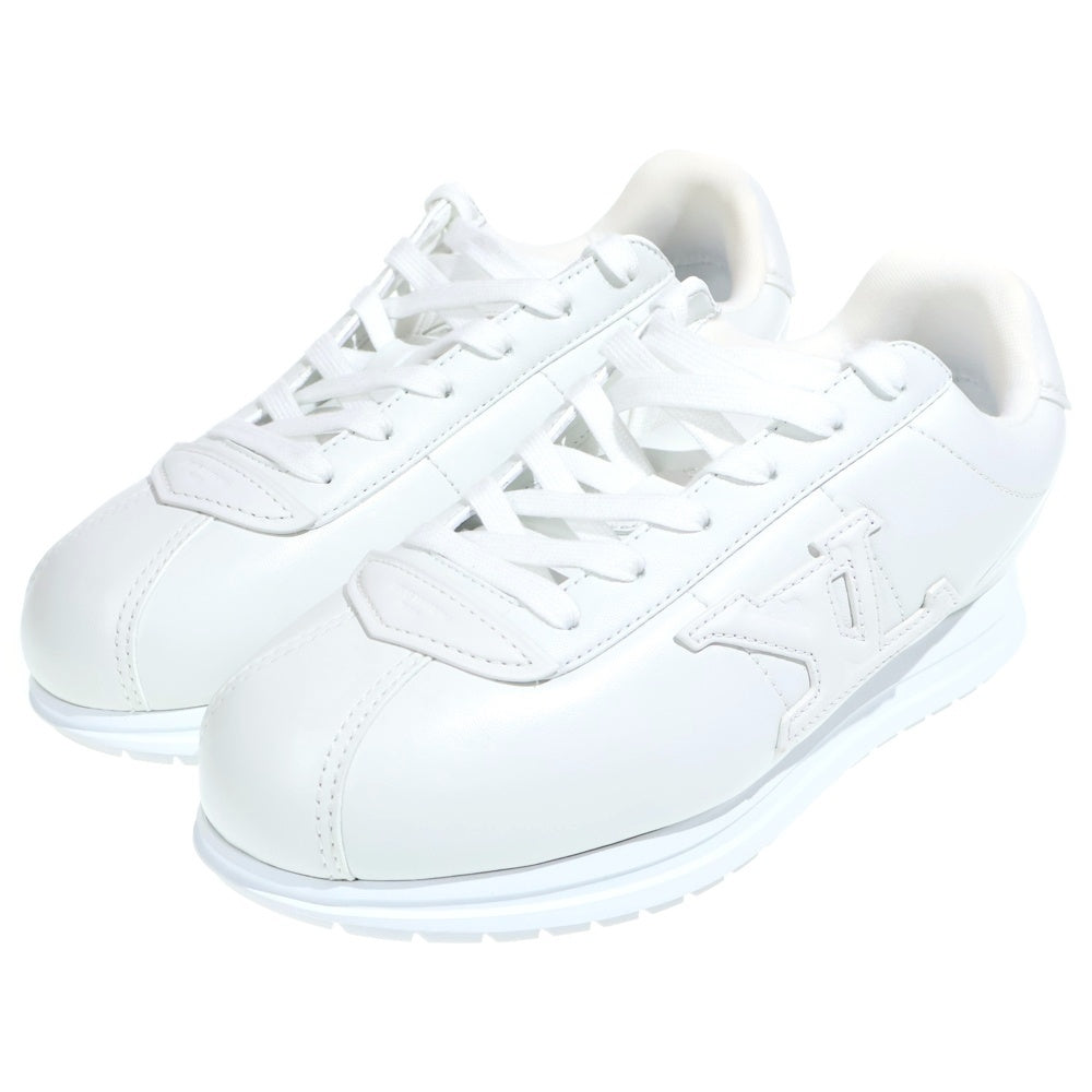 LOUIS VUITTON(ルイヴィトン) 25AW LV ButterSoft LVバターソフト パデットレザーローカットスニーカー ホワイト
