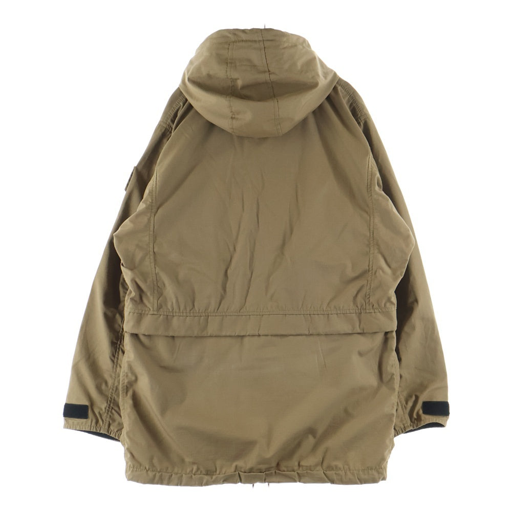 NO BRAND(ノーブランド) FORTIS CLOTHING (フォルティスクロージング) リップストップ ジップアップ フィールドジャケット ブラウン