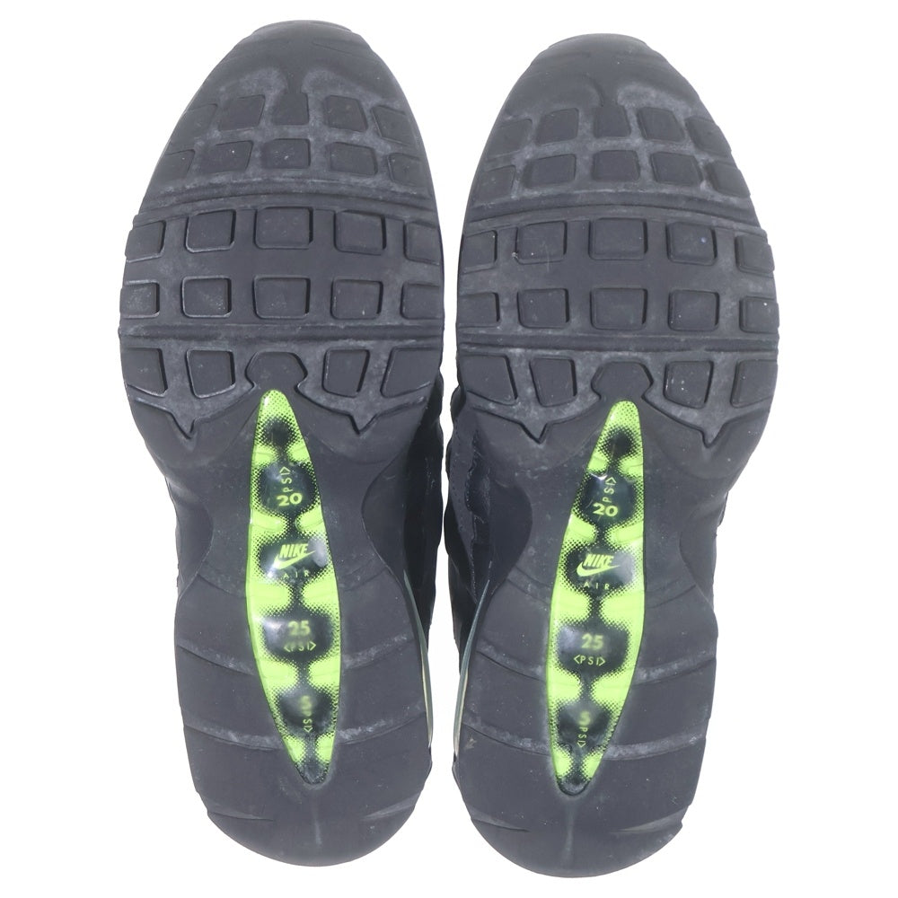 NIKE(ナイキ) Air Max95 OG Big Bubble HRJK エアマックス95 OG ビッグバブル ローカットスニーカー ブラック/グリーン US8.5/26.5cm IM8063-010