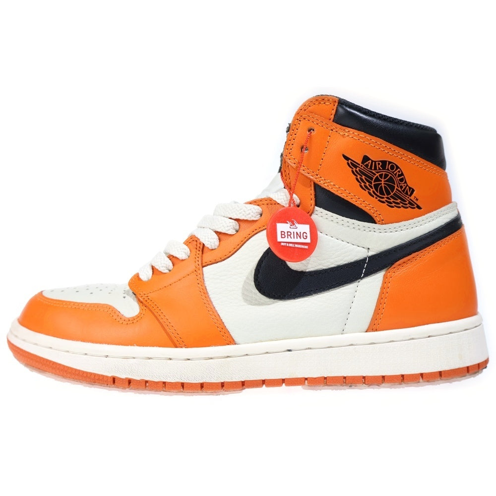 NIKE(ナイキ) AirJordan1 Retro High Reverse Shattered Backboard エアジョーダン1 レトロ リバースシャッタードバックボード ハイカットスニーカー US9/27cm 555088-113