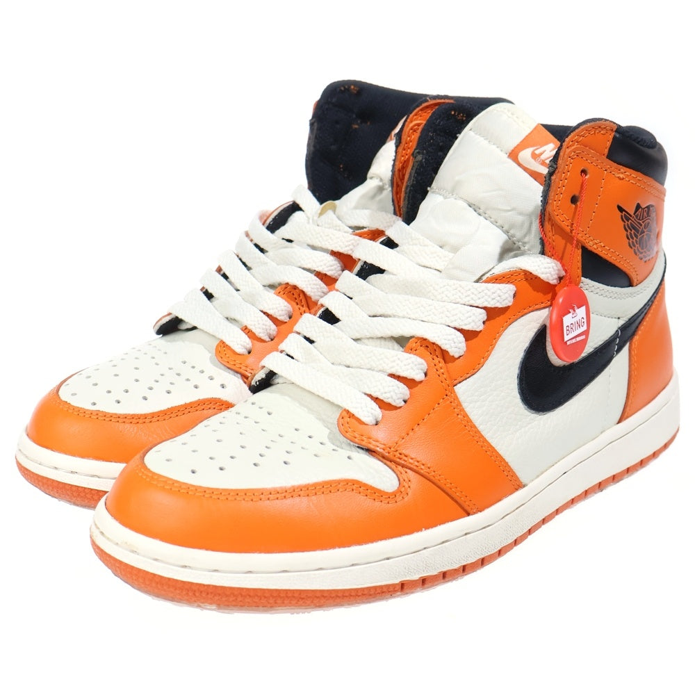 NIKE(ナイキ) AirJordan1 Retro High Reverse Shattered Backboard エアジョーダン1 レトロ リバースシャッタードバックボード ハイカットスニーカー US9/27cm 555088-113