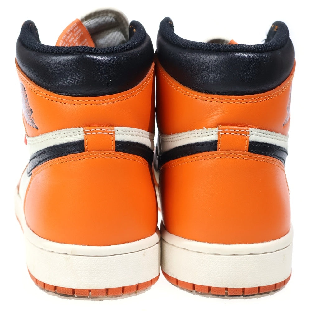 NIKE(ナイキ) AirJordan1 Retro High Reverse Shattered Backboard エアジョーダン1 レトロ リバースシャッタードバックボード ハイカットスニーカー US9/27cm 555088-113