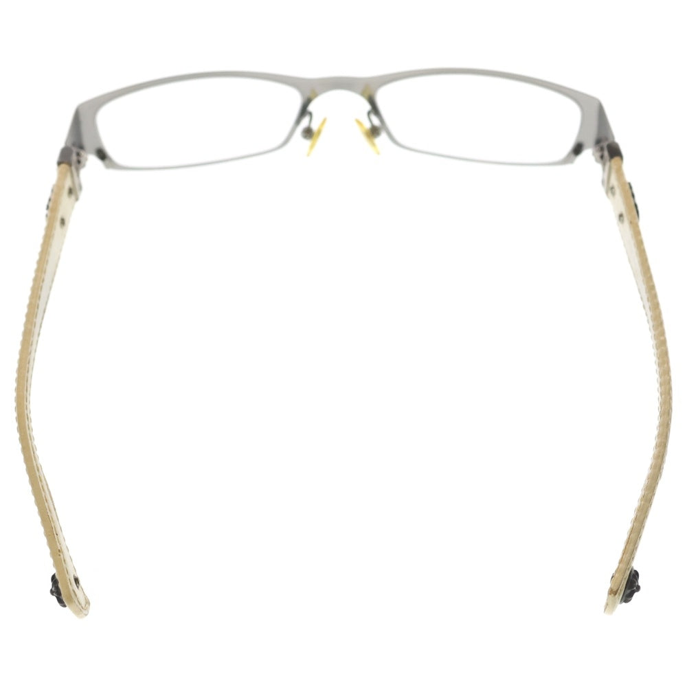CHROME HEARTS(クロムハーツ) HOT TOOL ホットツール アイウェア 眼鏡 シルバー/ホワイト