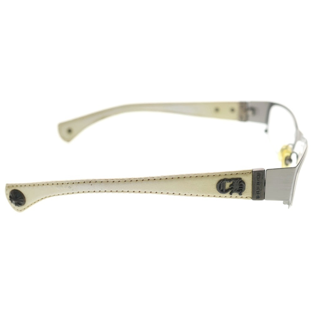 CHROME HEARTS(クロムハーツ) HOT TOOL ホットツール アイウェア 眼鏡 シルバー/ホワイト