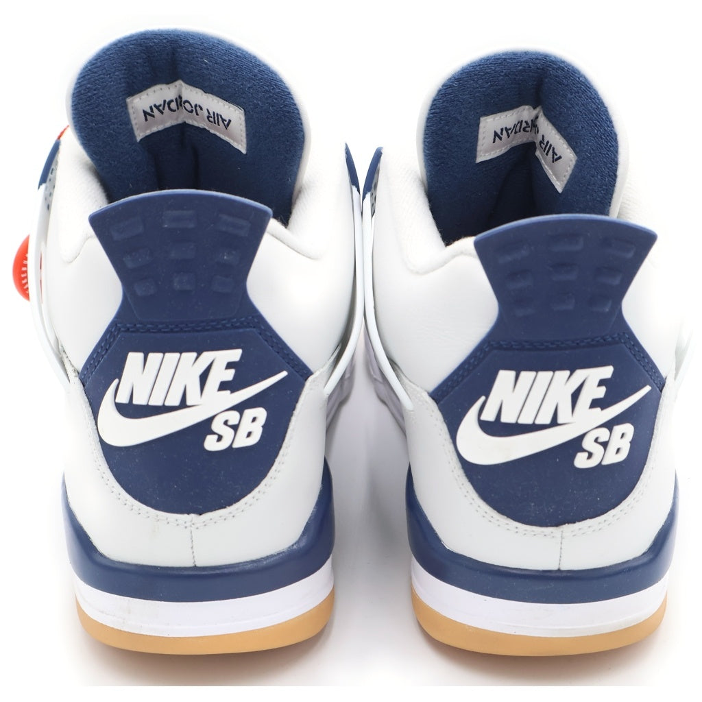NIKE(ナイキ) Air Jordan 4 Retro SP Summit White Navy エアジョーダン4 レトロ SP サミットホワイト ミッドカットスニーカー ホワイト/ネイビー US9.5/27.5cm DR5415-100
